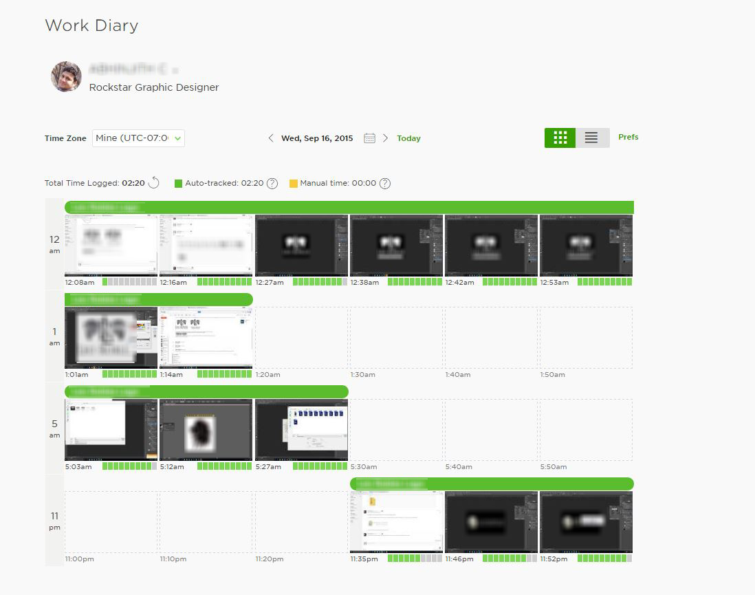 Upwork Hourly Contractor Diary