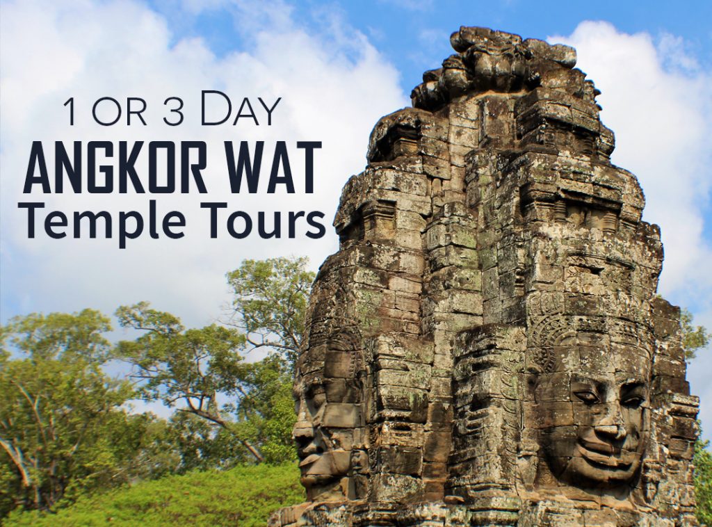 1 or 3 Day Angkor Wat Temple Tour | Cambodia Itinerary