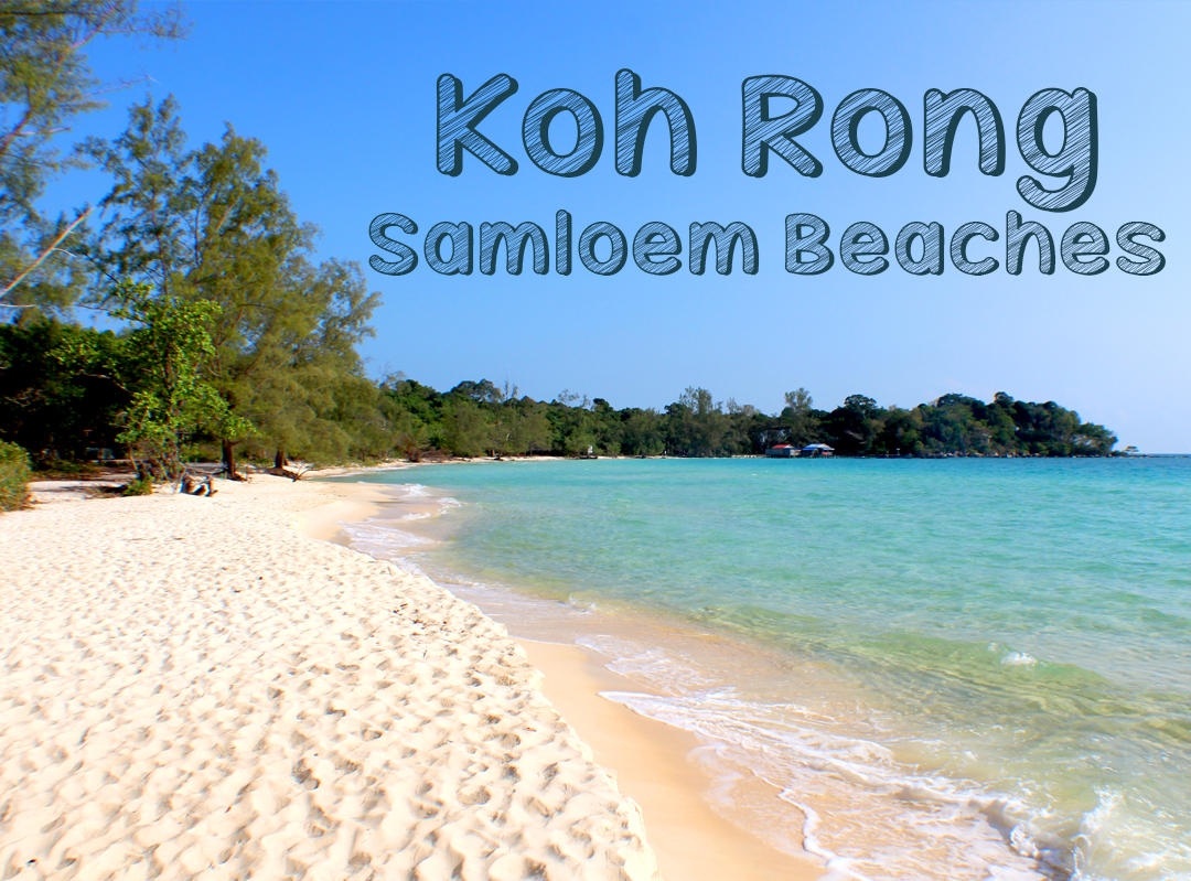 Koh Rong Samloem Beaches by Drone